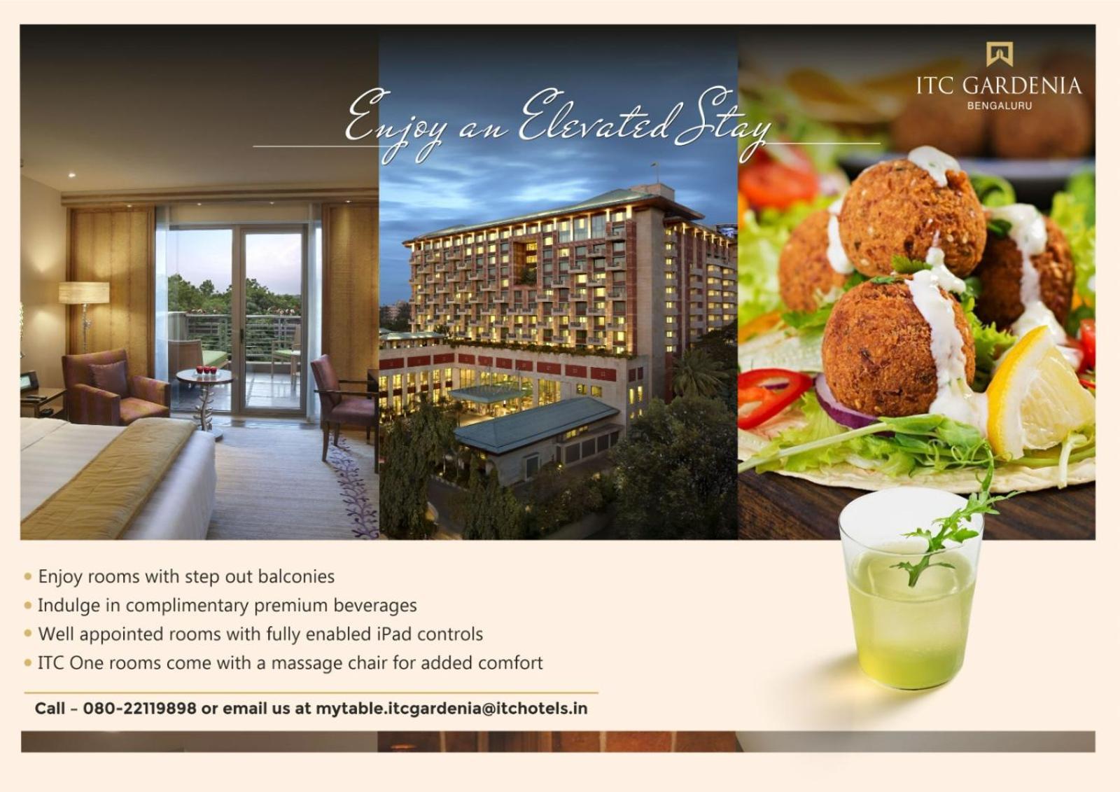 Itc Gardenia, A Luxury Collection Hotel, Bengaluru Eksteriør bilde